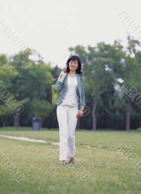 Aisan Young Woman