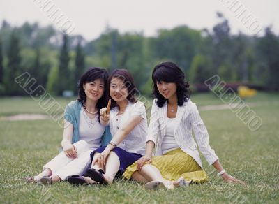 Aisan Young Woman