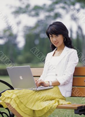 Aisan Young Woman