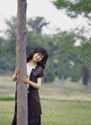 Aisan Young Woman