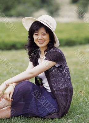 Aisan Young Woman