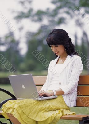 Aisan Young Woman