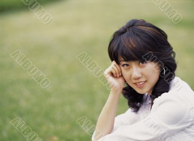 Aisan Young Woman