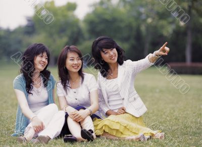 Aisan Young Woman
