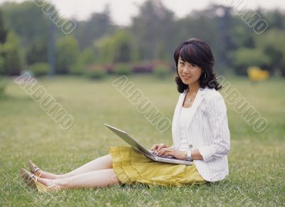 Aisan Young Woman