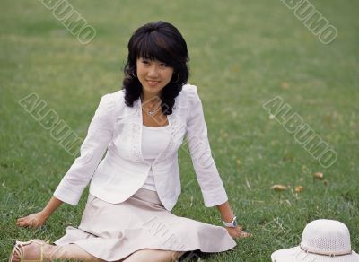 Aisan Young Woman