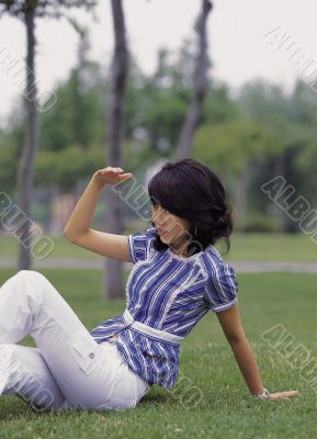 Aisan Young Woman