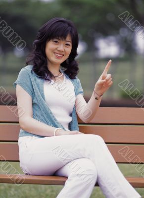 Aisan Young Woman
