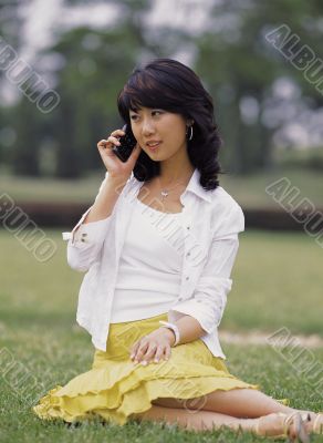 Aisan Young Woman
