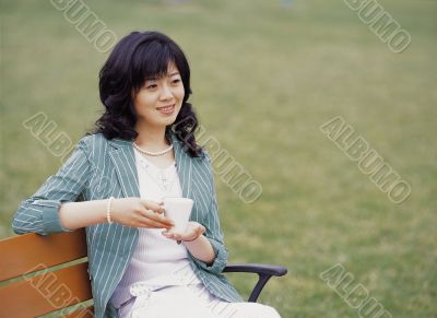 Aisan Young Woman