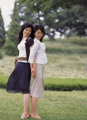 Aisan Young Woman