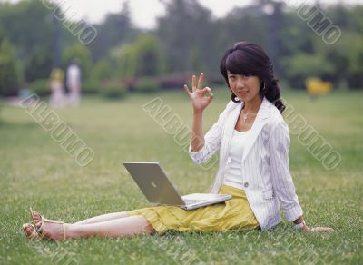 Aisan Young Woman