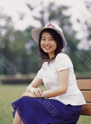 Aisan Young Woman