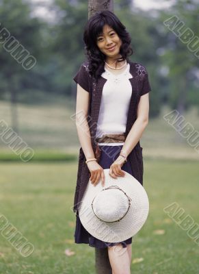Aisan Young Woman