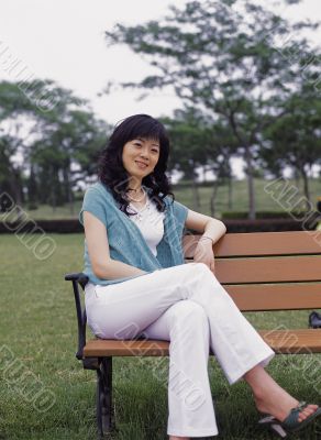Aisan Young Woman