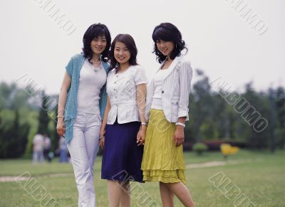 Aisan Young Woman