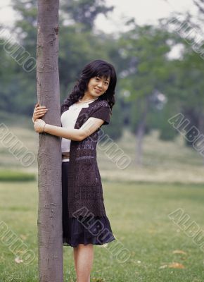 Aisan Young Woman