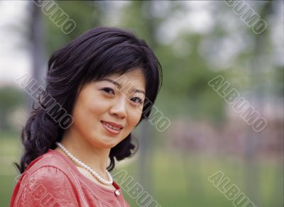 Aisan Young Woman
