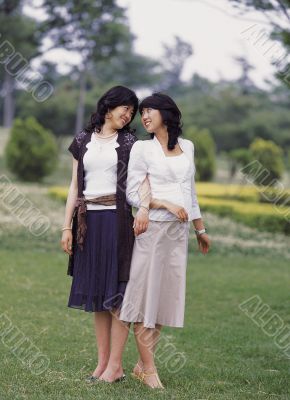 Aisan Young Woman