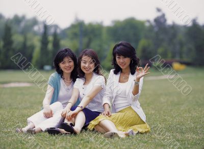Aisan Young Woman