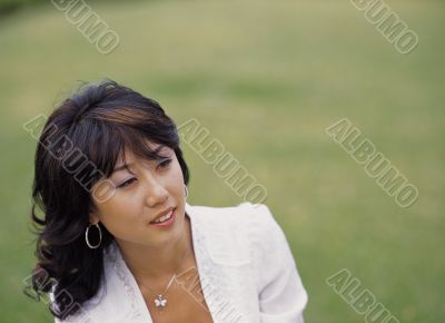 Aisan Young Woman