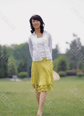 Aisan Young Woman