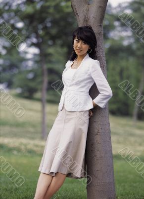 Aisan Young Woman