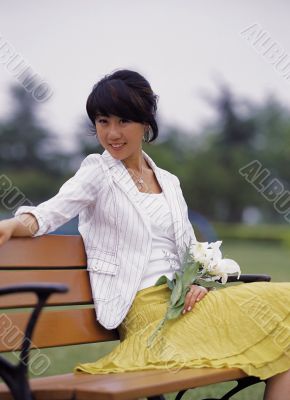 Aisan Young Woman