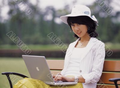Aisan Young Woman