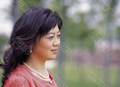 Aisan Young Woman