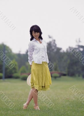 Aisan Young Woman