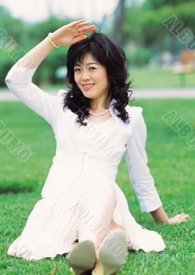 Aisan Young Woman