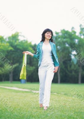 Aisan Young Woman