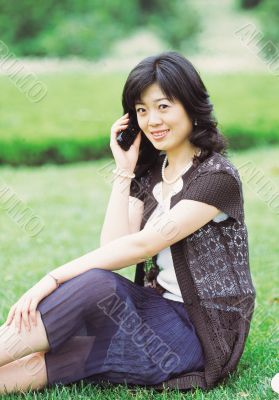 Aisan Young Woman