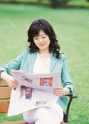 Aisan Young Woman