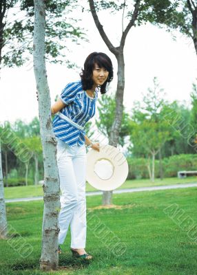 Aisan Young Woman