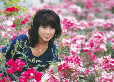 Aisan Young Woman