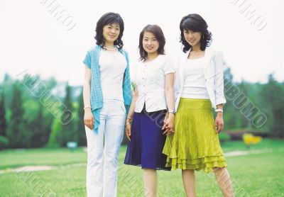 Aisan Young Woman