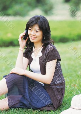 Aisan Young Woman