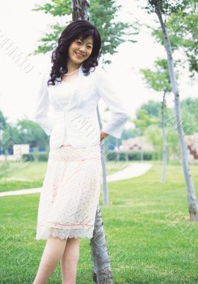 Aisan Young Woman