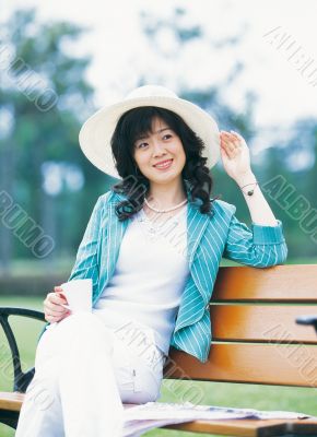 Aisan Young Woman