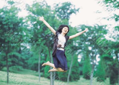 Aisan Young Woman