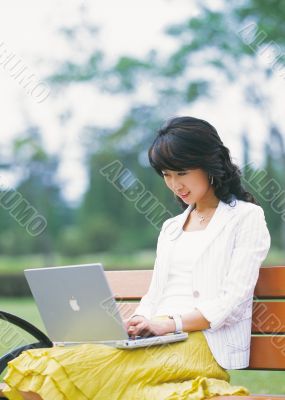 Aisan Young Woman