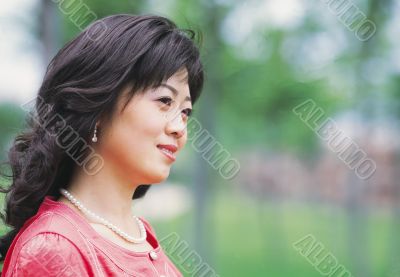 Aisan Young Woman