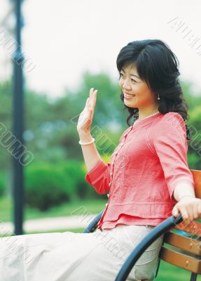 Aisan Young Woman
