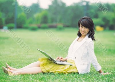 Aisan Young Woman
