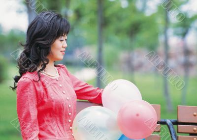 Aisan Young Woman