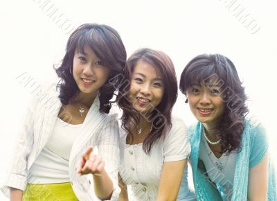 Aisan Young Woman
