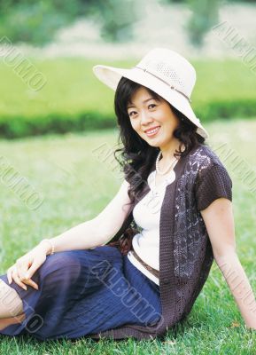 Aisan Young Woman