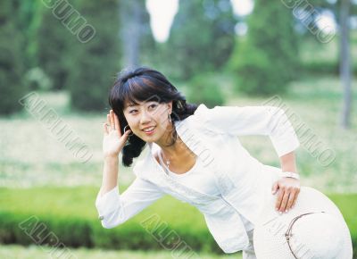 Aisan Young Woman